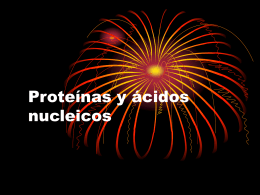Proteínas y ácidos nucleicos