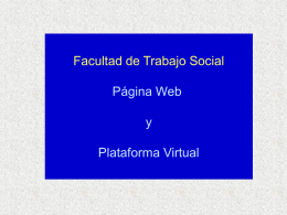 cuenta de usuario - Plataforma Virtual Educativa
