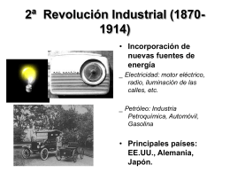 2ª Revolución Industrial (1870