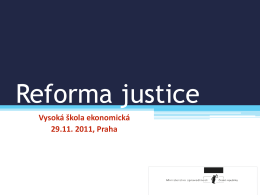 Reforma justice