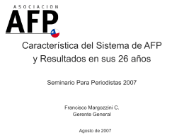 Francisco Margozzini - (FIAP) Federación Internacional de