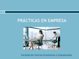 prácticas en empresa - Universidad de Cádiz