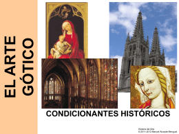 el arte gótico COMO EXPRESIÓN DE LA CULTURA URBANA