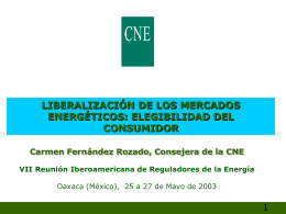 2. Organización mercado energético español