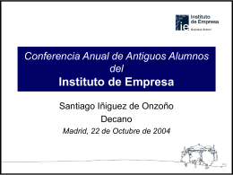 Redes y alianzas, fuentes de innovación Autor: Santiago Iñiguez