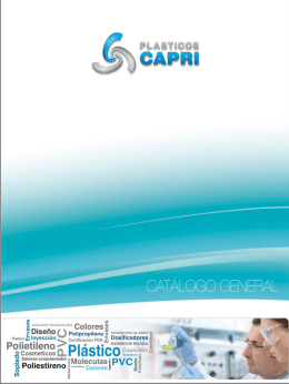 Diapositiva 1 - Plasticos Capri