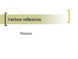 reflexive verbs quick review