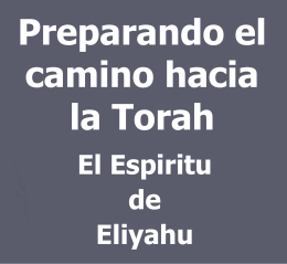 Preparing the Way of Torah