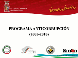 Programa Anticorrupción
