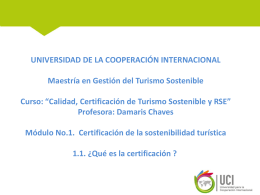 1.1 Introducción a la certificación