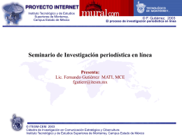 La World Wide Web - Fernando Gutiérrez :: Tecnología y Sociedad