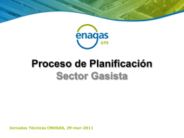 3. Planificación del Sistema Gasista - CNO-Gas