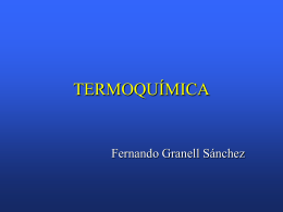 Termoquimica - IES Norba Caesarina