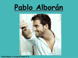 Pablo Alborán - WordPress.com