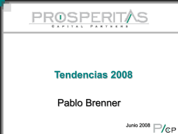 Tendencias 2008 - Pablo Brenner & Sergio Fogel Blog