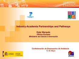 Industry-Academia Partnerships and Pathways