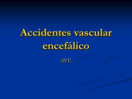 Accidentes vascular encefálico