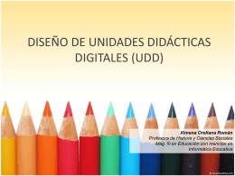 unidades didacticas digitales