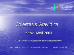 Caso Clínico Obstetricia - Sociedad Canaria de Patología Digestiva