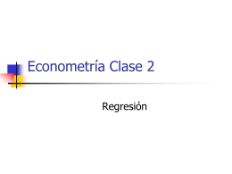 Econometría 1 - EconometriaUSCO2012