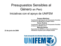 Presentación.UNIFEM.CBMS-GRB