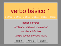 verbo_BÁSICO_1 - 9 letras
