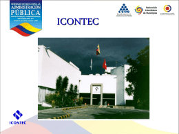 ICONTEC - Dr. Mario Tobón Londoño