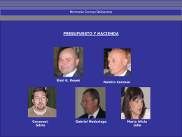 Comisiones - Honorable Concejo Deliberante de Coronel Dorrego