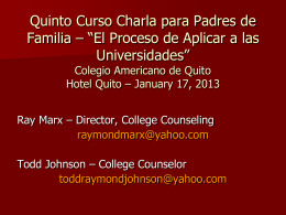 proceso_aplicacion_univ - Colegio Americano de Quito