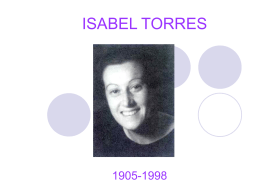 ISABEL TORRES