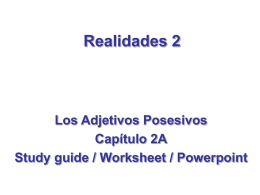 Study guide worksheet