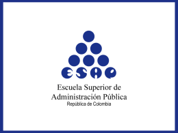 ESAP - Instituto de Administración Pública y Servicios Comunitarios
