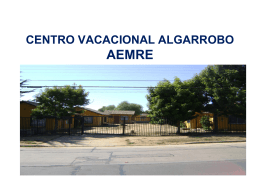 CENTRO VACACIONES ALGARROBO Asociación