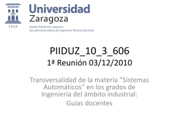 Presentación - Unizar - Universidad de Zaragoza