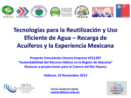 Instituto Mexicano de Tecnología del Agua (IMTA)