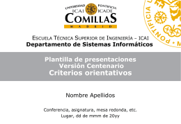 Plantilla_DSI_centenario - Universidad Pontificia Comillas