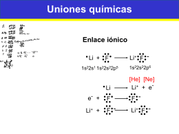 Tema 3b Uniones químicas - Electromagnetismo