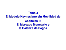 3. El modelo Keynesi..