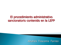 002-ANDRES TROCONIS Presentación procedimiento