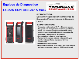 Equipos de Diagnostico Launch X431 GDS car & truck