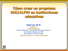 Pon creación programa DHI - E4 - Bogotá 2