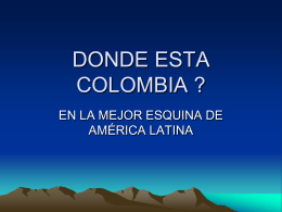 presentación Colombia diversa