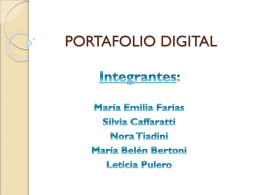 portafolio digital - Nuevas Tecnologías en el Contexto Educativo