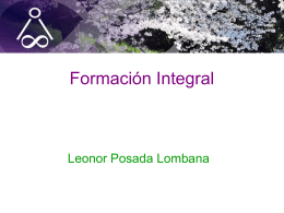 Formación - Leonor Posada