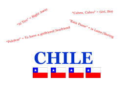 CHILE - Barrington 220
