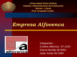 Empresa Alfovenca - ADM-DE-LA-PROD