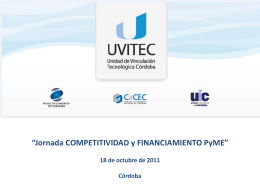 Diapositiva 1 - UIC Unión Industrial de Córdoba