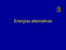 Energías alternativas