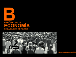 Barómetro 22 y Madrid Economía 2009