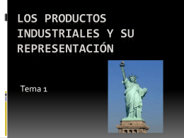 Los productos industriales. Álvaro G. y Álvaro L.